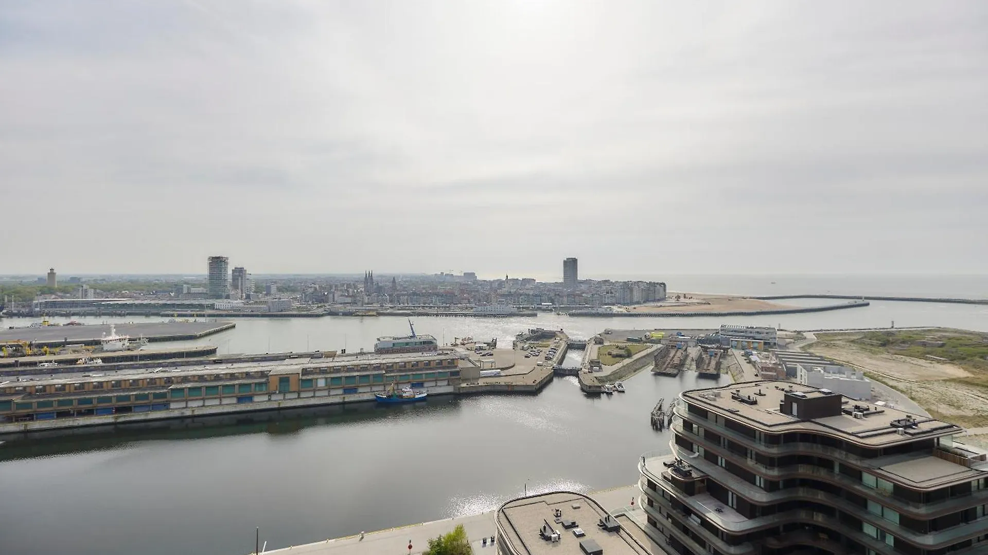 아파트 Stunning View Over Sea & City Ostend - Ensor